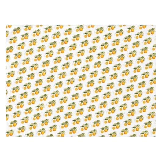 Orange – Citrus Tafelkleed (Voorkant (Horizontaal))