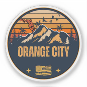 Orange City, Florida Sticker