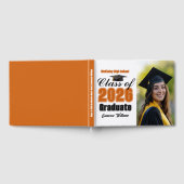 Orange Class of 2026 Graduation Photo Gastenboek (Volledig)