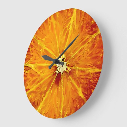 Orange Clock Grote Klok (Hoek)
