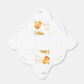 Orange Cocktail Love at First Spritz Bridal Shower Bedankdoosjes (Uitgevouwen)