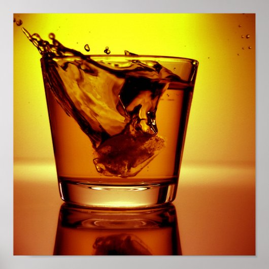 Orange Cocktail Poster (Voorkant)