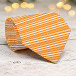 Orange Color Stripes Necktie Stropdas<br><div class="desc">This eye-catching necktie features a vibrant color with bold stripes,  perfect for adding a pop of energy to any outfit. Whether it's for a special occasion or everyday wear,  this stylish accessory is sure to make a statement.</div>