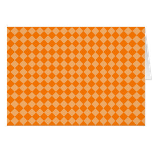 Orange Combination Diamond Pattern by STaylor