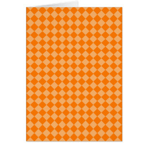 Orange Combination Diamond Pattern by STaylor