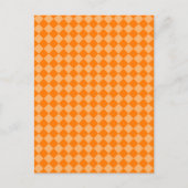 Orange Combination Diamond Pattern by STaylor Briefkaart (Voorkant)