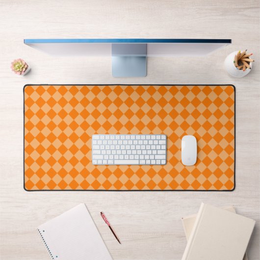 Orange Combination Diamond Pattern by STaylor Bureaumat (Kantoor 1)