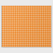 Orange Combination Diamond Pattern by STaylor Cadeaupapier (Vlak)