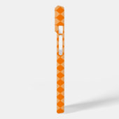 Orange Combination Diamond Pattern by STaylor Case-Mate iPhone Case (Achterkant / Links)