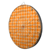 Orange Combination Diamond Pattern by STaylor Dartbord (Voorkant Rechts)