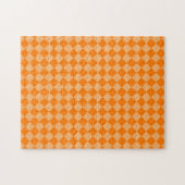 Orange Combination Diamond Pattern by STaylor Legpuzzel (Horizontaal)