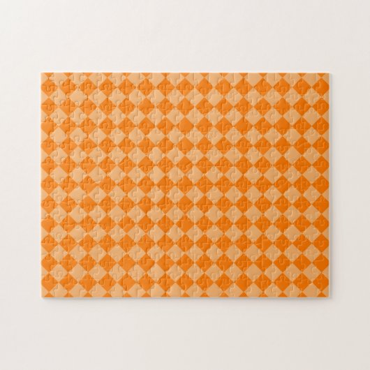 Orange Combination Diamond Pattern by STaylor Legpuzzel (Horizontaal)