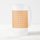 Orange Combination Diamond Pattern by STaylor Matglas Bierpul (Voorkant rechts)