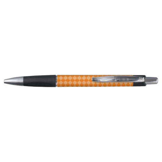 Orange Combination Diamond Pattern STaylor Pen (Achterkant)
