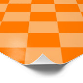 Orange Combination Diamond Pattern STaylor Perfect Poster (Hoek)