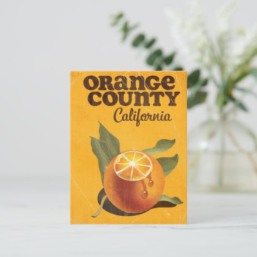 Orange County Californië Briefkaart (Staand voorkant)