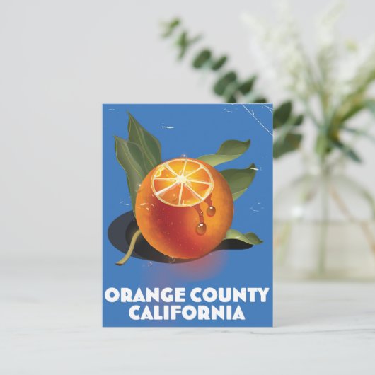 Orange County Californië Briefkaart (Staand voorkant)