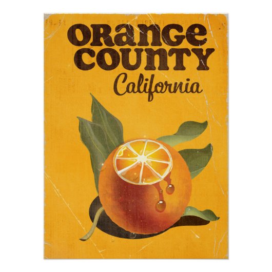 Orange County Californië Perfect Poster (Voorkant)