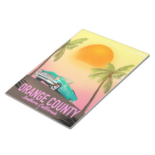 Orange County Californië VS Notitieblok