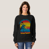 Orange County Retro Throwback Surf & Beach Souveni Trui (Voorkant volledig)
