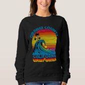 Orange County Retro Throwback Surf & Beach Souveni Trui (Voorkant)