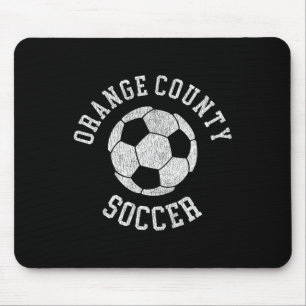Orange County Voetbal Retro Versleten 90's Vintage Muismat