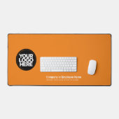 Orange | Custom Business Logo Name, Slogan Bureaumat (Keyboard & Muis)