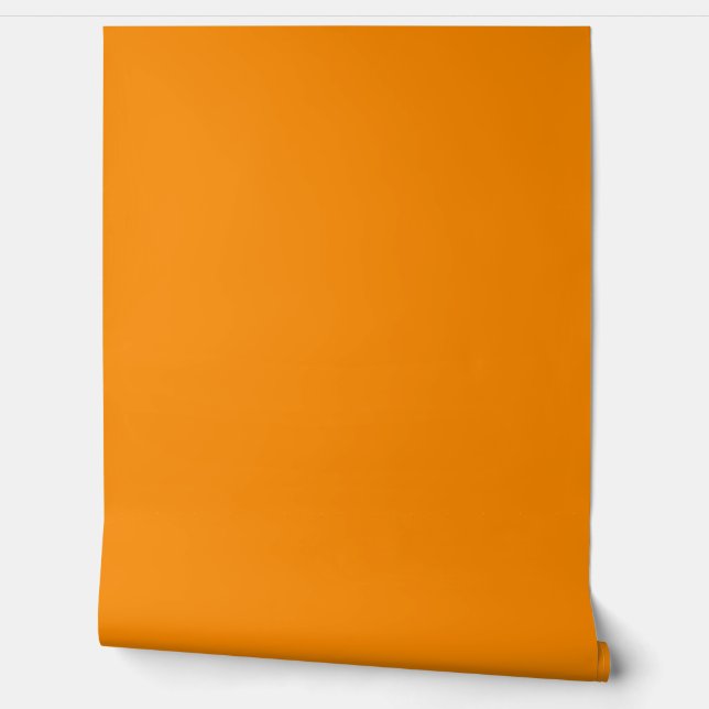 Orange Custom Wallpaper 2'x4'  Behang (Afrollen)