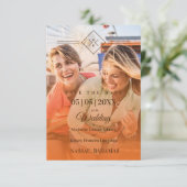 Orange Destination Wedding Gay Lesbian Wedding (Staand voorkant)