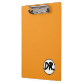 Orange DR. Logo Phone case Klembord (Links)