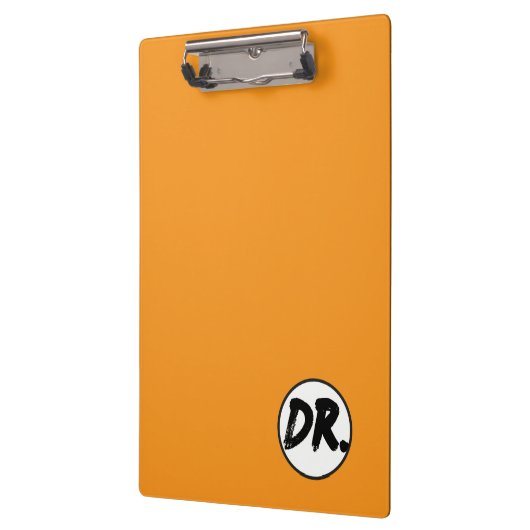 Orange DR. Logo Phone case Klembord (Links)