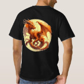 Orange Dragon T-shirt (Achterkant)