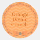 ORANGE Flavor 'Orange Dream Crunch' Sticker (Voorkant)