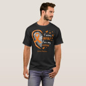 Orange For My Husband Leukemia Awareness T-shirt (Voorkant volledig)