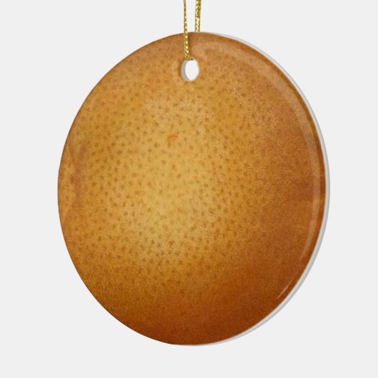 Orange fruit keramisch ornament (Links)