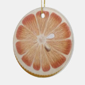 Orange fruit keramisch ornament (Links)