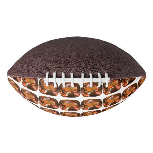 Orange Gemstone American Football (Voorkant)