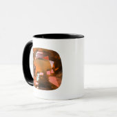 Orange Gemstone Mok (Voorkant links)