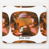 Orange Gemstone Muismat (Voorkant)