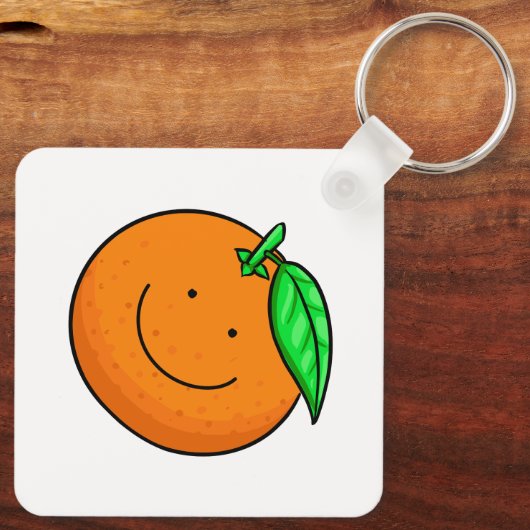 Orange Glow Sleutelhanger (Achterkant)