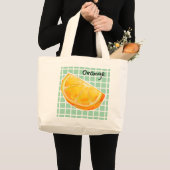 Orange Grote Tote Bag (Voorkant (product))