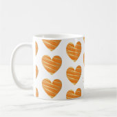 Orange Heart Best Friends All Occasion Gift  Koffiemok (Links)