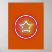 orange in star poster (Voorkant)