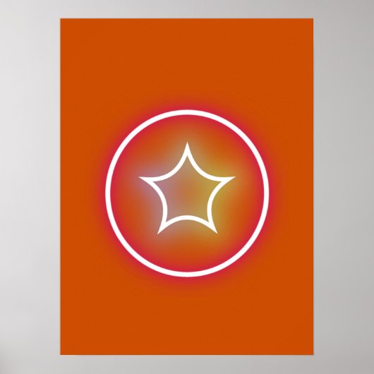 orange in star poster (Voorkant)