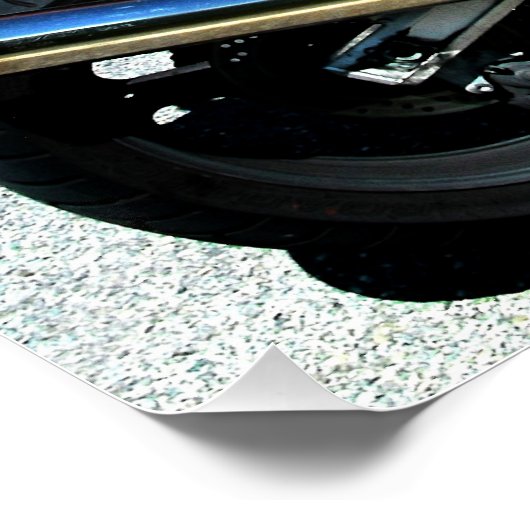 orange in the mountains perfect poster (Hoek)