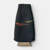 Orange Koi and Gold Koi Flesjeskoeler (Voorkant)