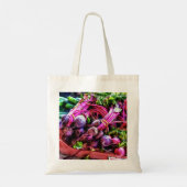 Orange Koi and Gold Koi Tote Bag (Achterkant)