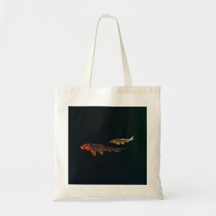 Orange Koi and Gold Koi Tote Bag