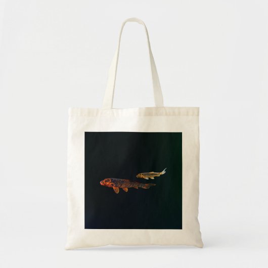 Orange Koi and Gold Koi Tote Bag (Voorkant)