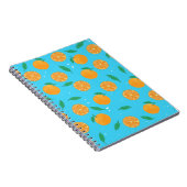 Orange Love, Notizbuch mit sommerlichem Motiv Notitieboek (Rechterzijde)